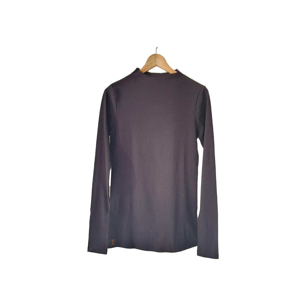 Long sleeve mock neck top