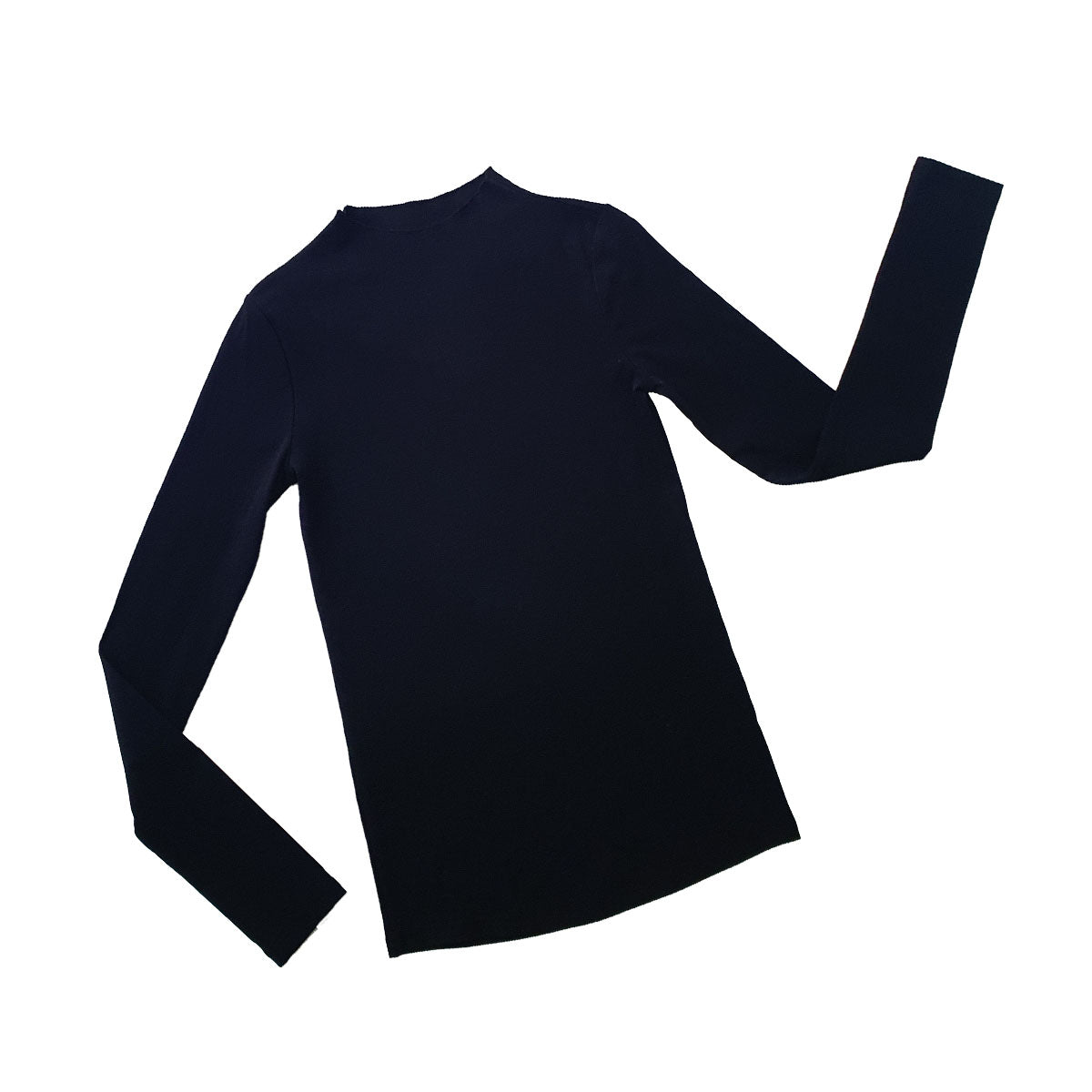 Long sleeve mock neck top