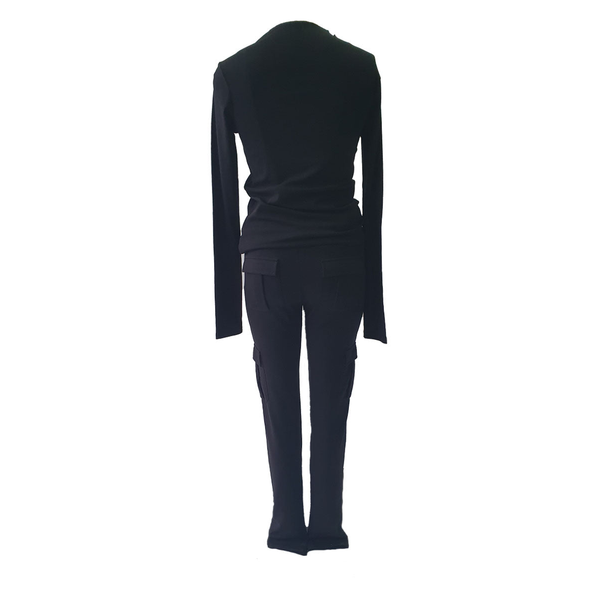 Long sleeve mock neck top