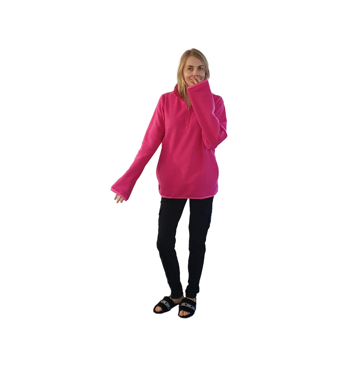 Fleece Pink Jumper